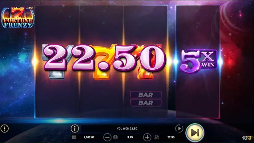 7 Fortune Frenzy slot screenshot 5