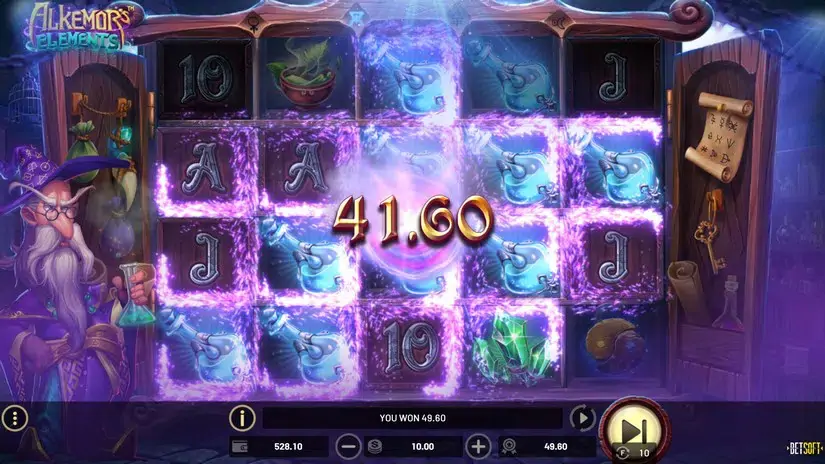 Alkemor’s Elements slot screenshot 5