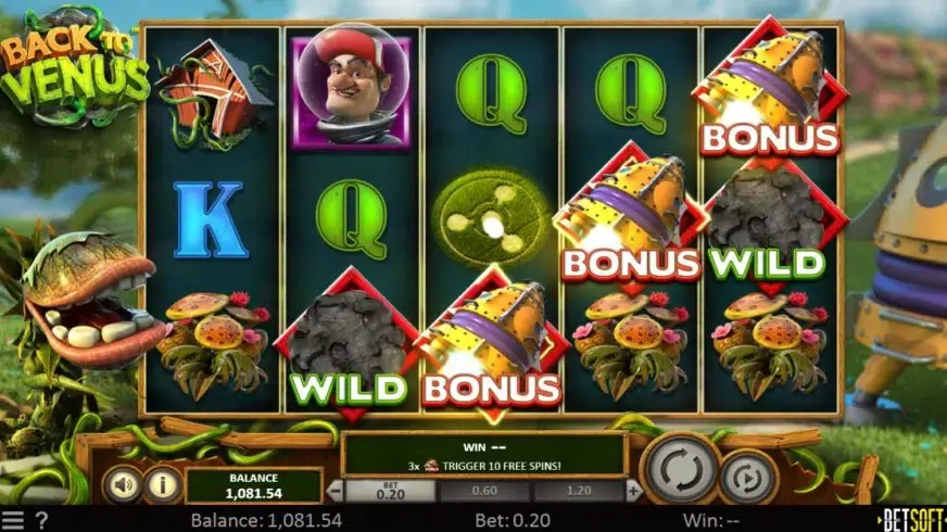 Back to Venus slot screenshot 3