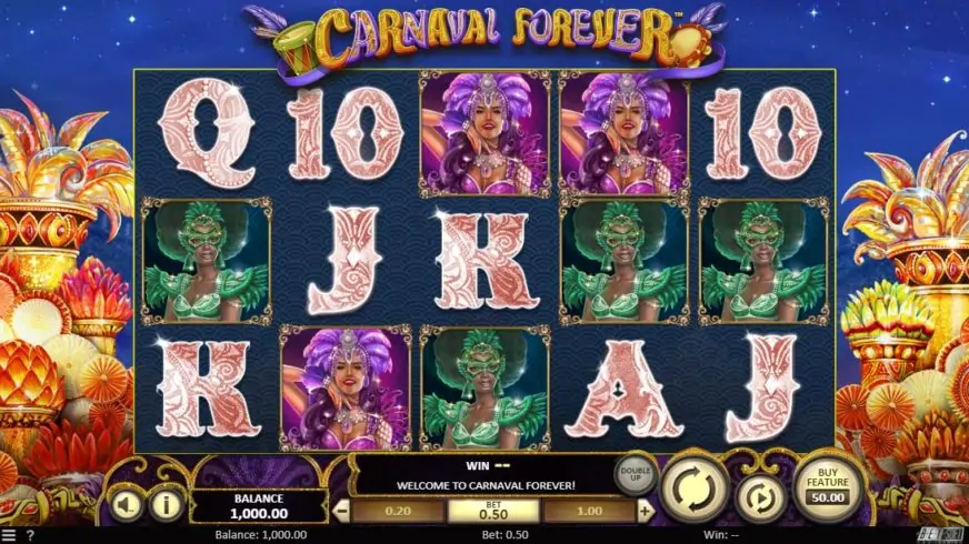 Carnaval Forever slot screenshot 1