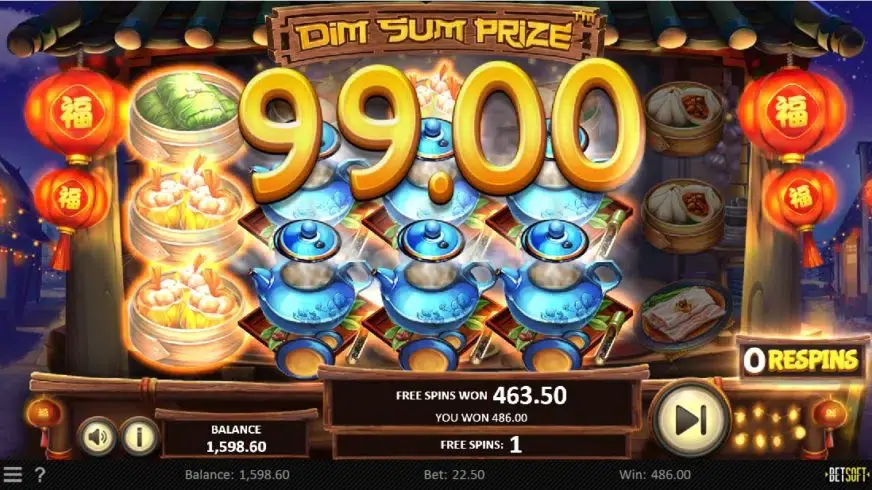 Dim Sum Prize slot screenshot 