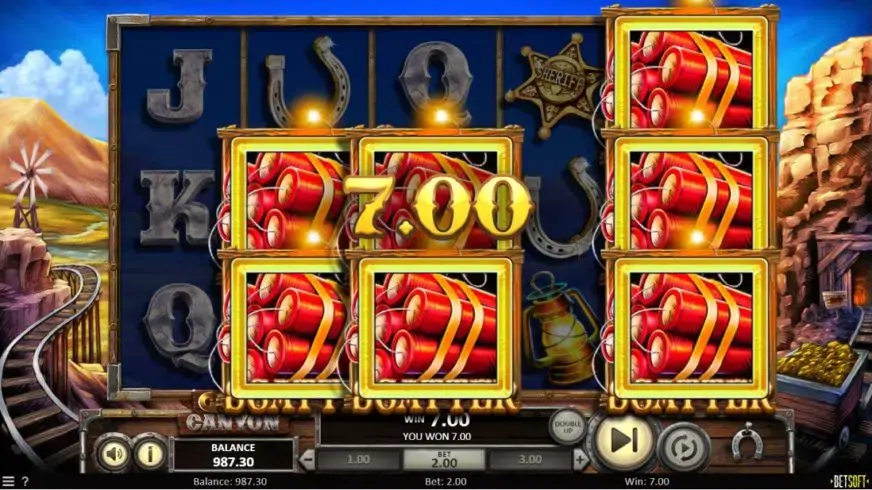 Gold Canyon slot screenshot 4