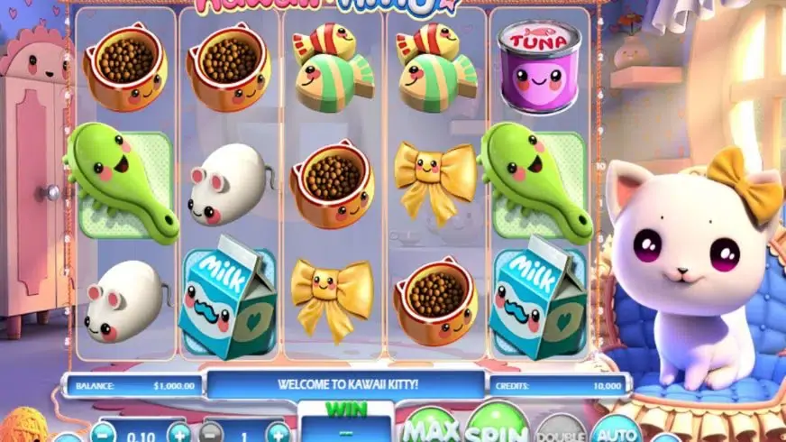Kawaii Kitty slot screenshot 1