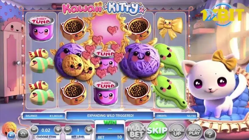 Kawaii Kitty slot screenshot 2
