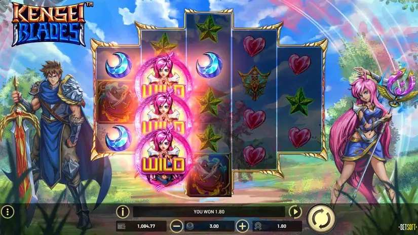 Kensei Blades slot screenshot 2