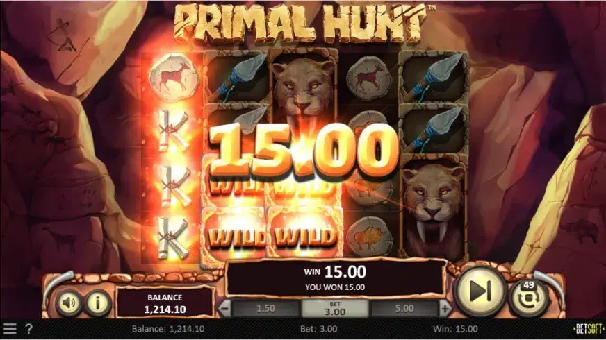 Primal Hunt slot screenshot 2