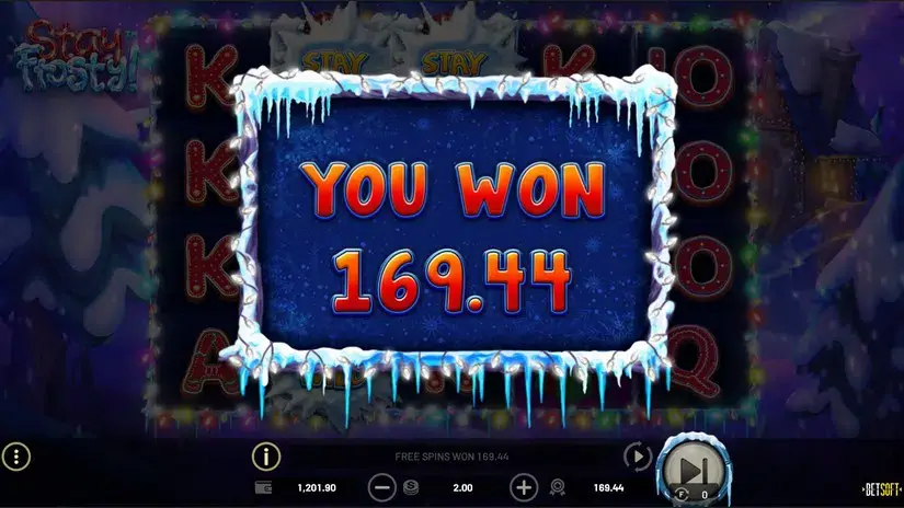 Stay Frosty! slot screenshot 