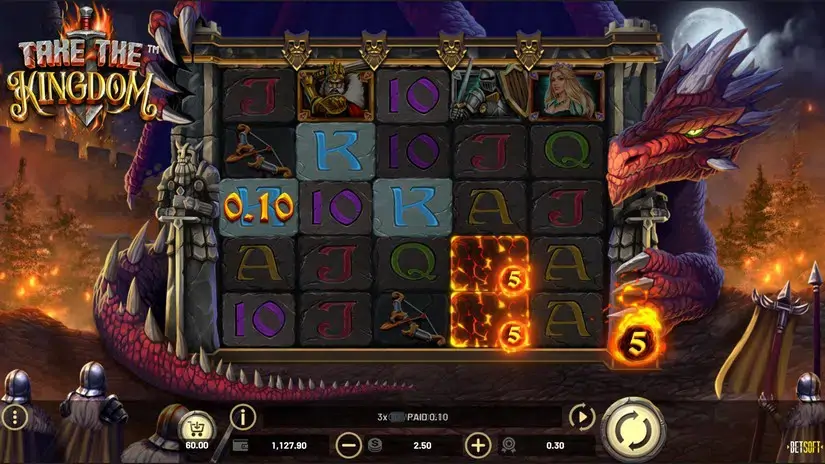 Take The Kingdom slot screenshot 2