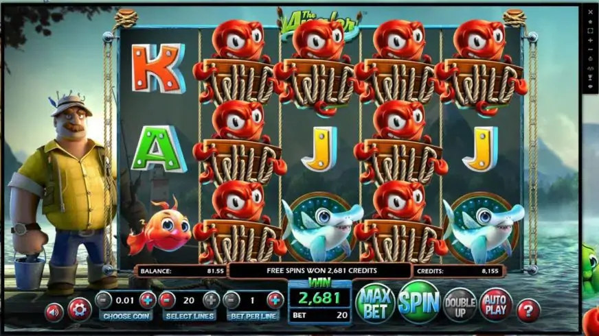 The Angler slot screenshot 2