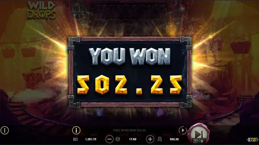 Wild Drops slot screenshot 