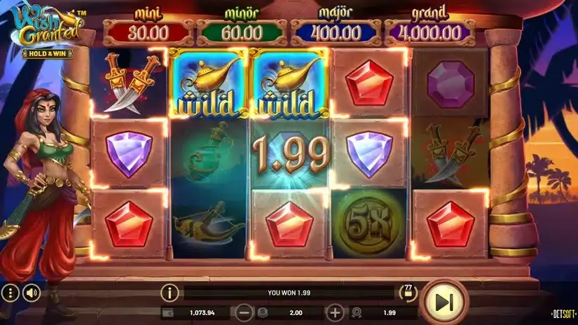 Wish Granted slot screenshot 3