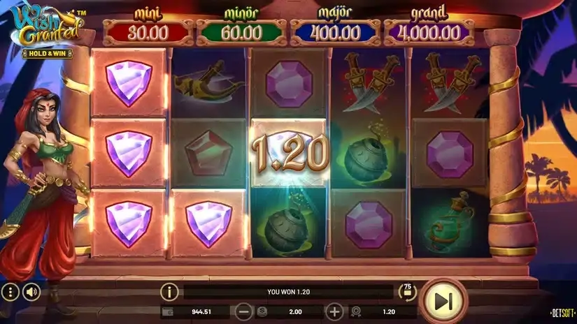 Wish Granted slot screenshot 4