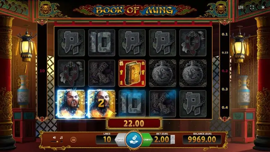 Book of Ming slot screenshot 2