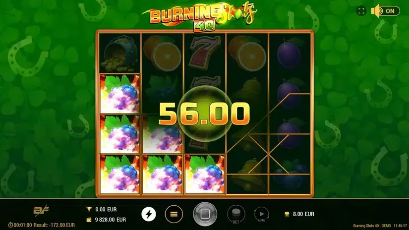 Burning Slots 40 slot screenshot 4