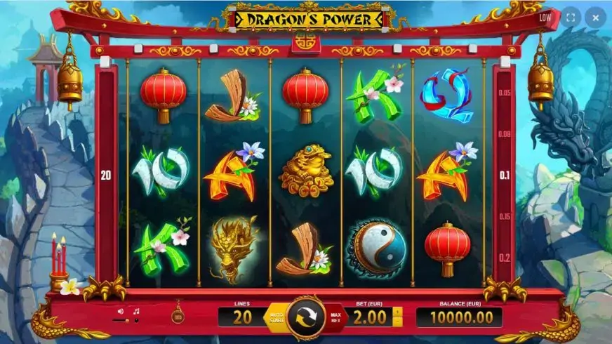 Dragon’s Power slot screenshot 