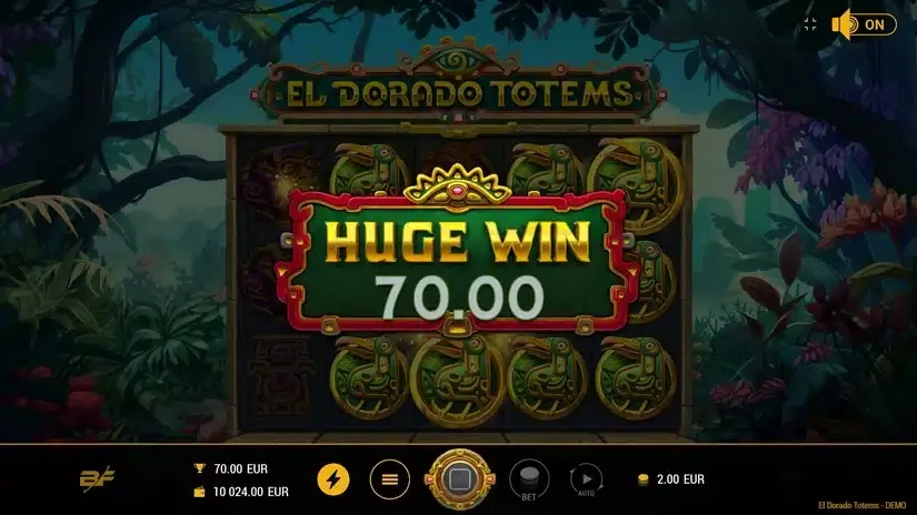 El Dorado Totems slot screenshot 