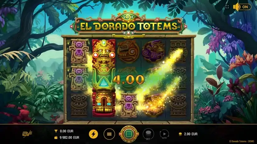 El Dorado Totems slot screenshot 3