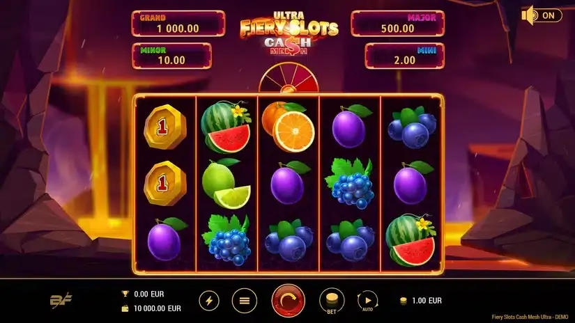 Fiery Slots Cash Mesh Ultra slot screenshot 1
