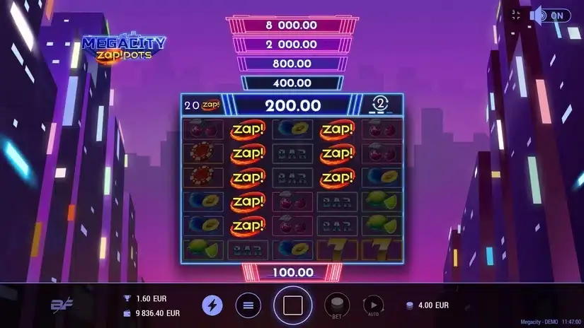 Megacity slot screenshot 7