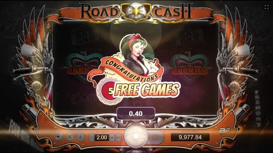 Road Cash slot screenshot 3