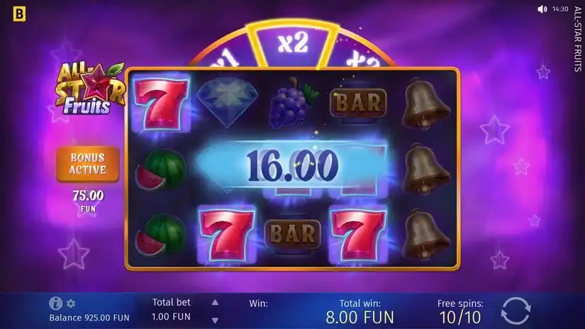 All-Star Fruits slot screenshot 