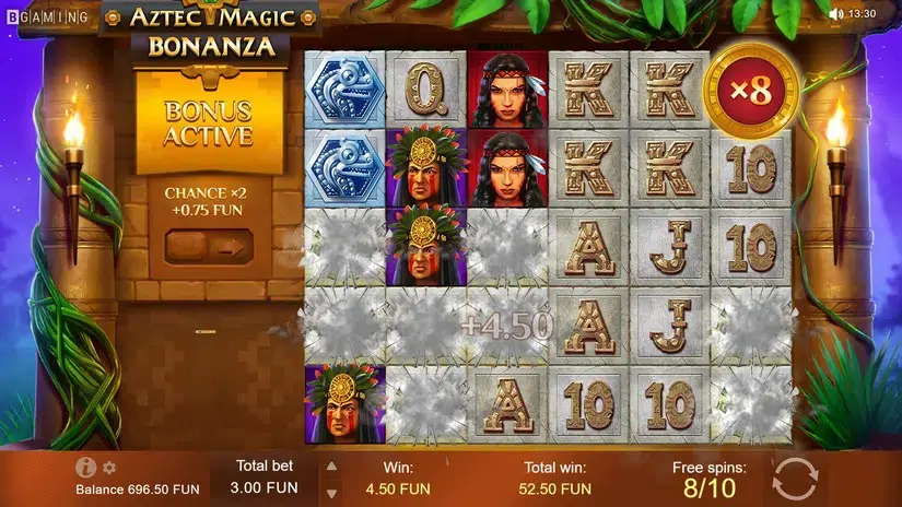 Aztec Magic Bonanza slot screenshot 5