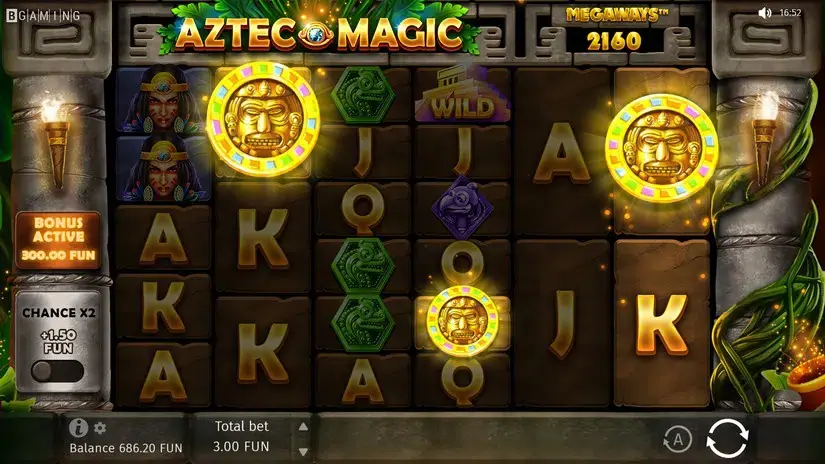 Aztec Magic Megaways slot screenshot 3