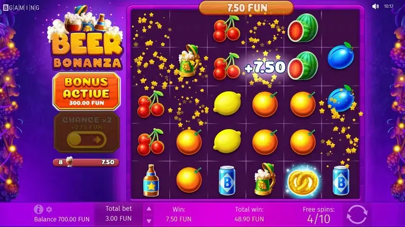 Beer Bonanza slot screenshot 5