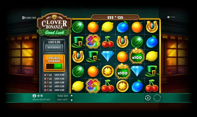 Clover Bonanza slot screenshot 3
