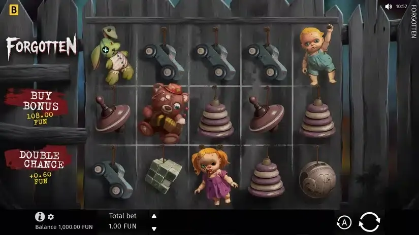 Forgotten slot screenshot 