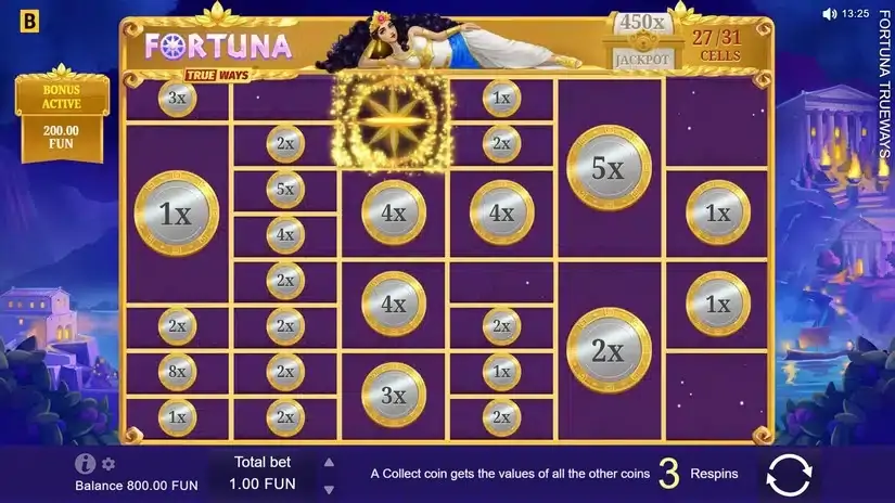 Fortuna Trueways slot screenshot 