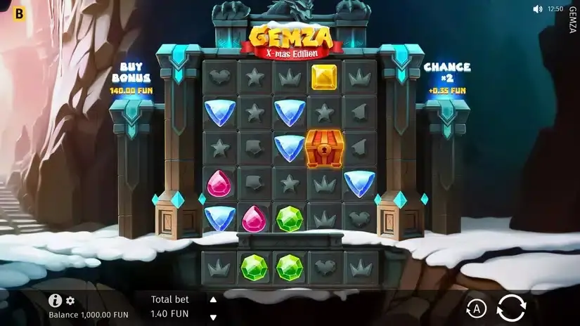 Gemza slot screenshot 