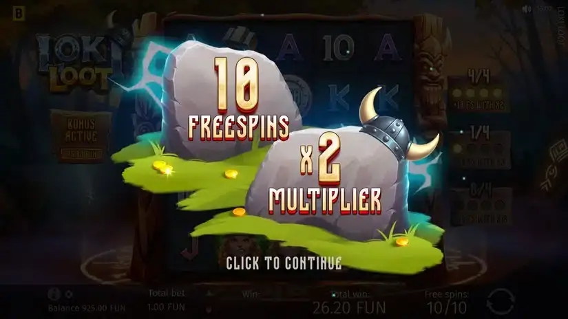 Loki Loot slot screenshot 