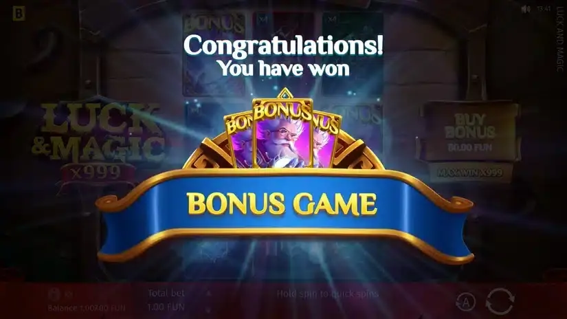 Luck & Magic slot screenshot 4