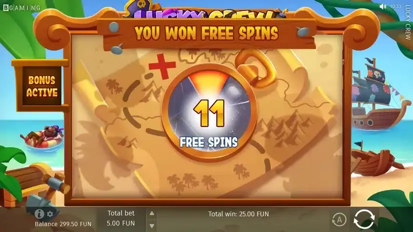 Lucky Crew slot screenshot 5