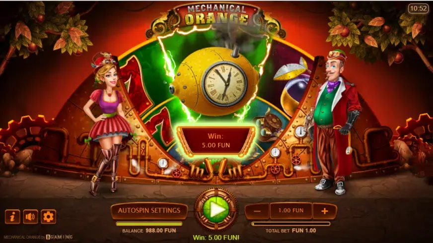 Mechanical Orange slot screenshot 5