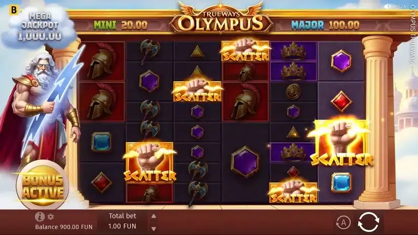 Olympus TRUEWAYS slot screenshot 2