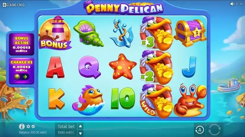 Penny Pelican slot screenshot 2