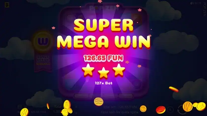 Pop Zen slot screenshot 