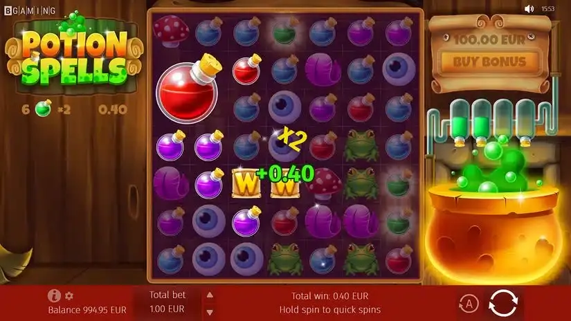 Potion Spells slot screenshot 3