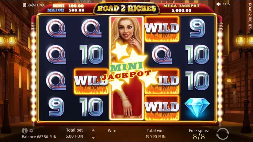 Road 2 Riches slot screenshot 6