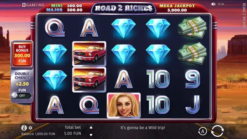 Road 2 Riches slot screenshot 