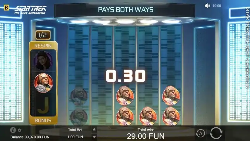 Star Trek The Next Generation slot screenshot 4