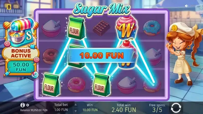 Sugar Mix slot screenshot 