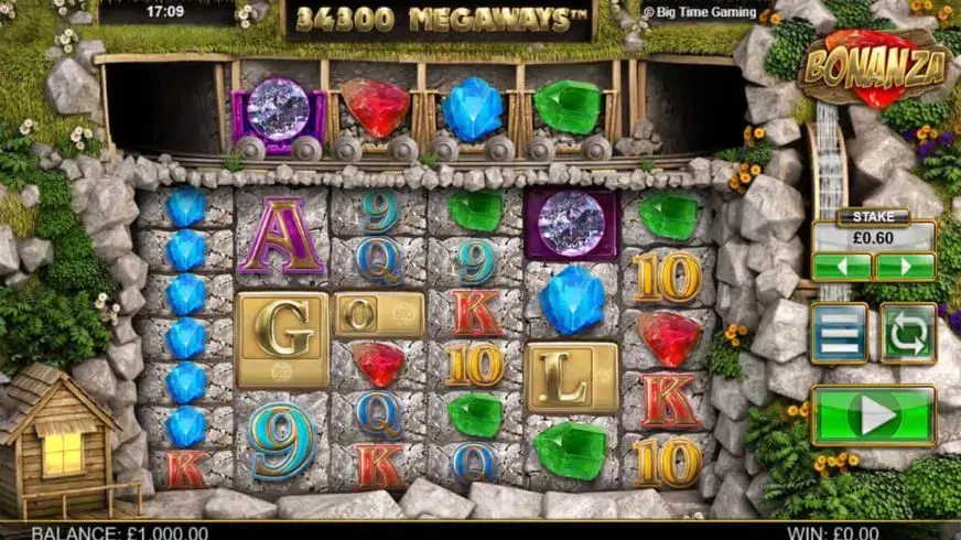 Bonanza slot screenshot 
