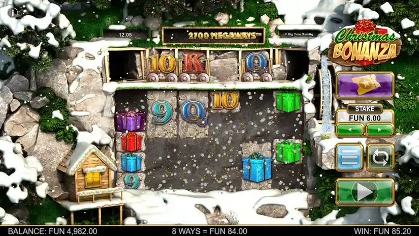 Christmas Bonanza slot screenshot 2