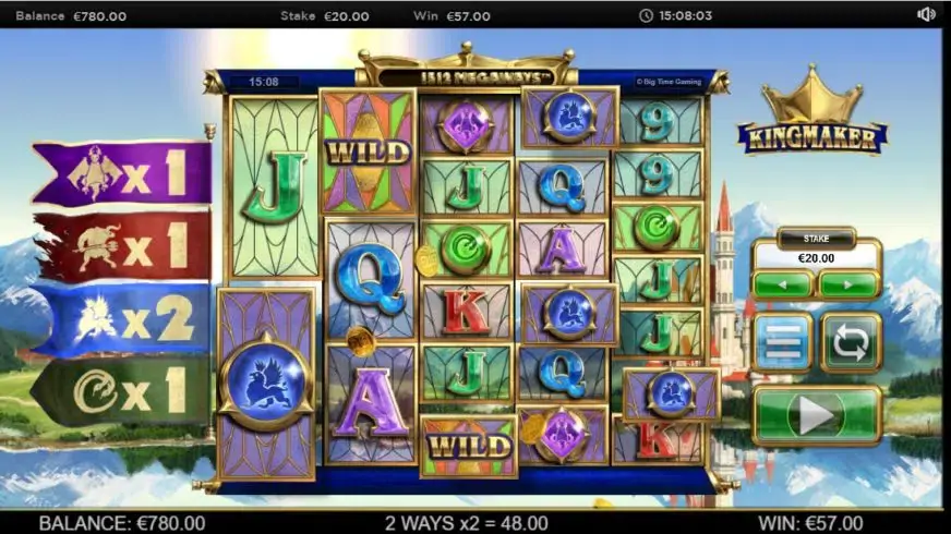 Kingmaker slot screenshot 2