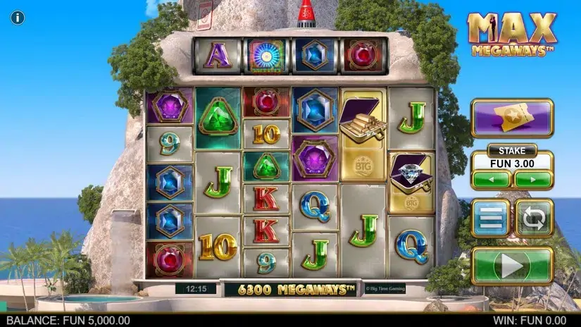 Max Megaways slot screenshot 