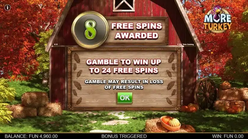 More Turkey Megaways slot screenshot 2