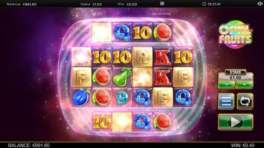 Opal Fruits slot screenshot 4